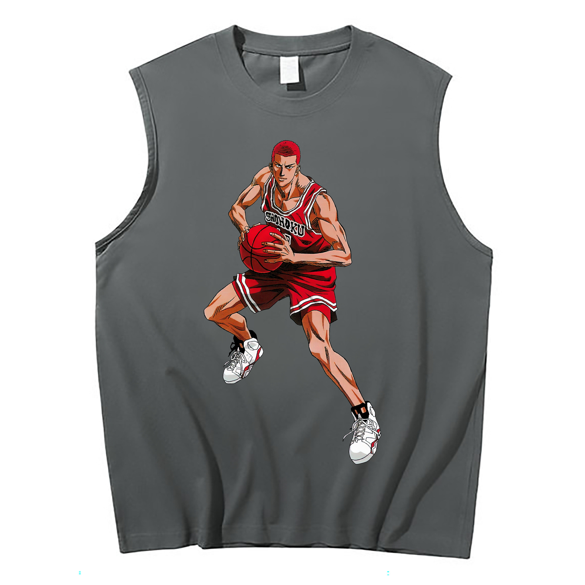 （画像用） SLAM DUNK／スラムダンク コットン100％タンクトップ（フロントプリント）